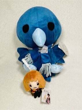 Universal Studios Harry Potter Cute Ravenclaw Plush + Hermione Clip Mini Plush
